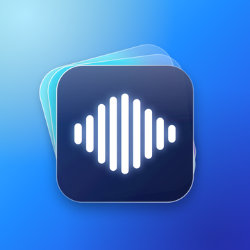 Blue app icon
